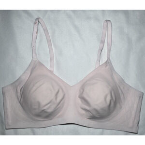 HONEYLOVE Silhouette Bra Light Pink Size Large L Wireless Comfort *READ*